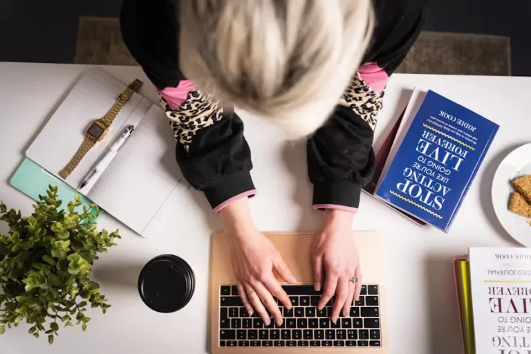 entrepreneur working